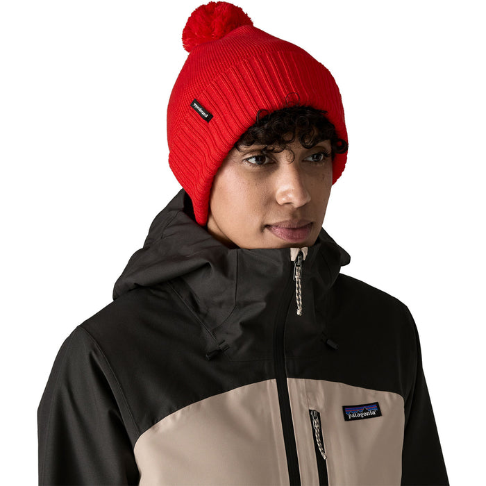 Patagonia Powder Town Beanie Sizzle Red