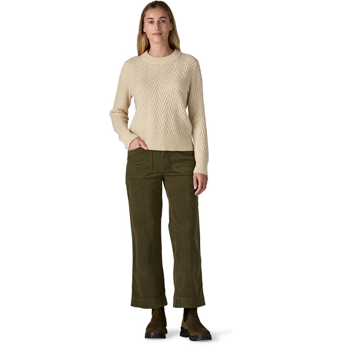 Patagonia Wide Leg Cord Pants - Women's Basin Green