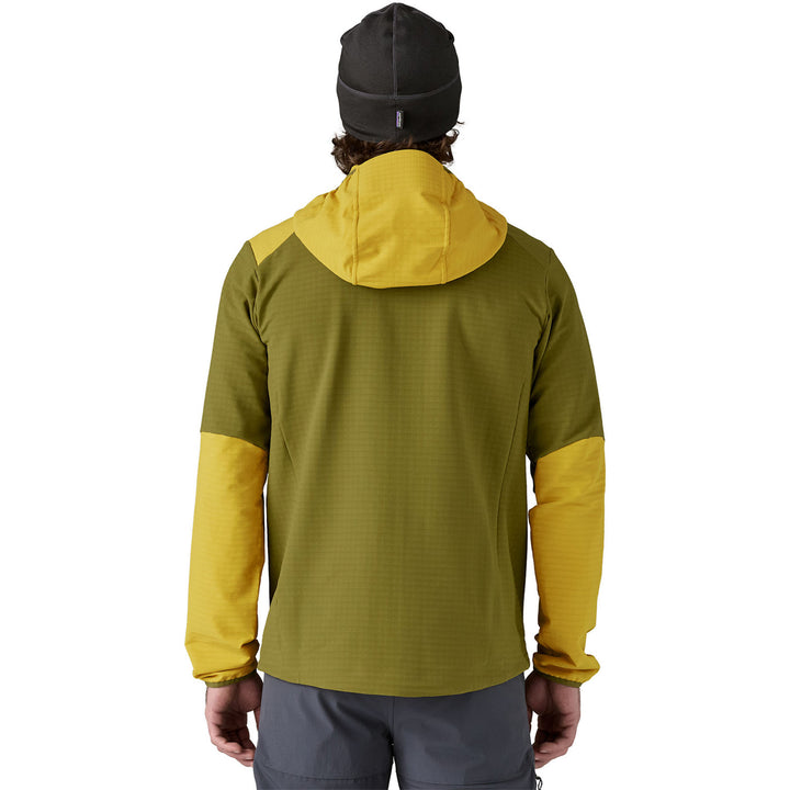 Patagonia R1 TechFace Hoodie - Men's Graze Green