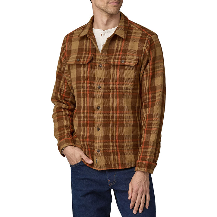 Patagonia Fjord Loft Shirt - Men's Forested: Nest Brown