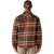 Patagonia Lightweight Insulated Fjord Flannel Shirt - Men's Ashore: Ink Black