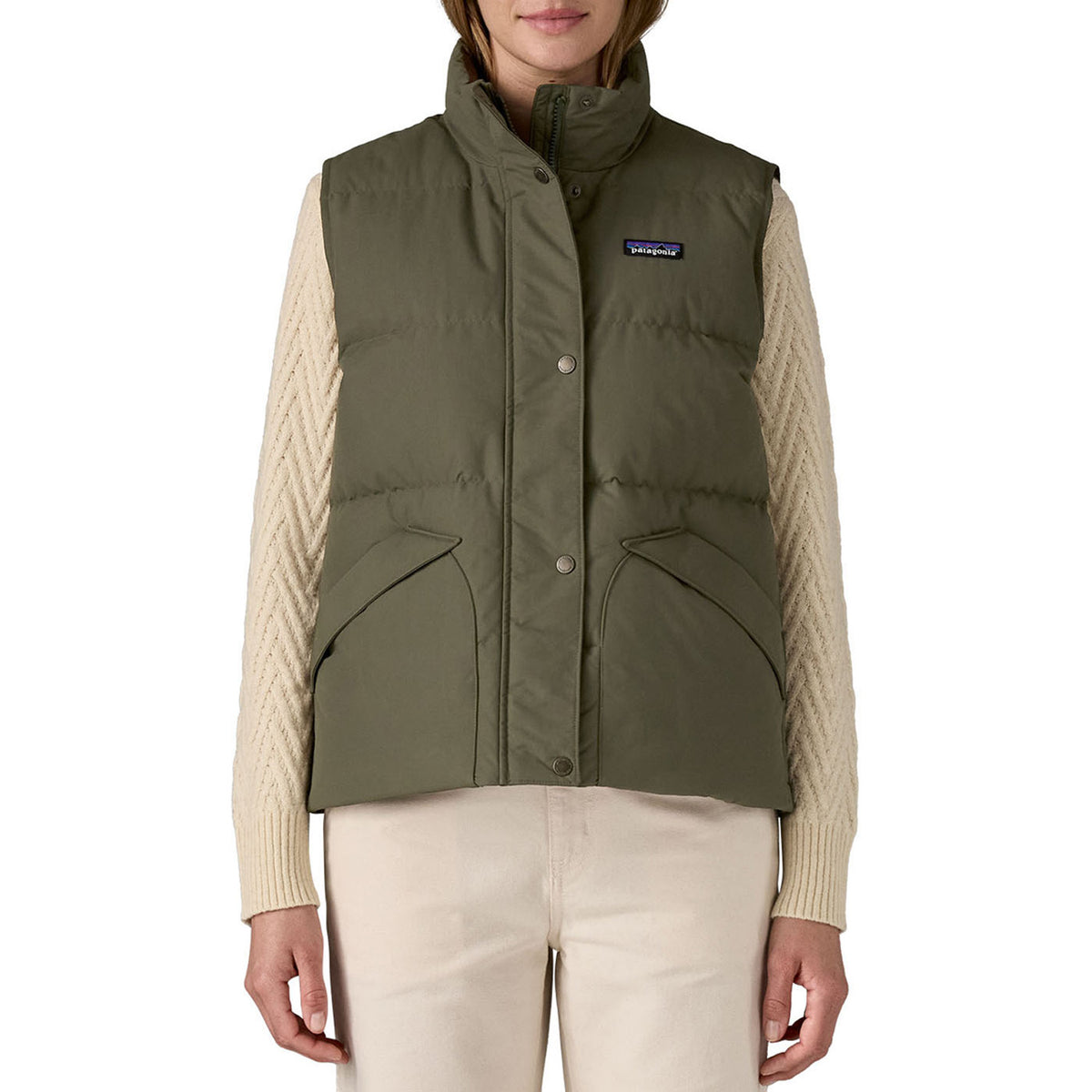 Patagonia Downdrift Vest - Women's Basin Green