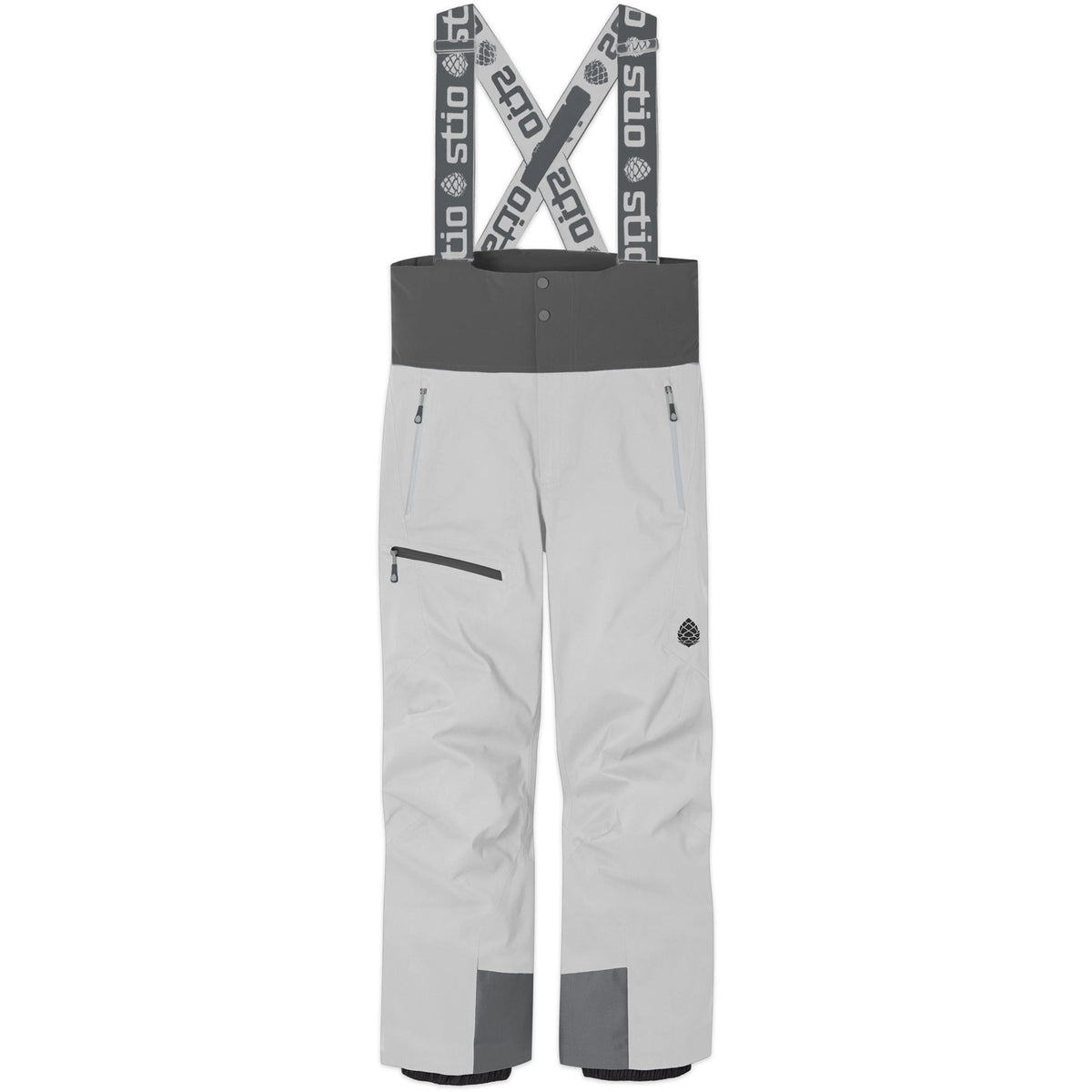 Stio Environ Bibs - Men's Alloy