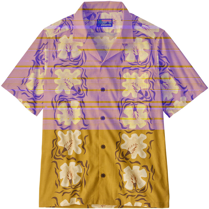 Patagonia Tidal Threads Camp Shirt - Men's Future Flowers: Honey Gold