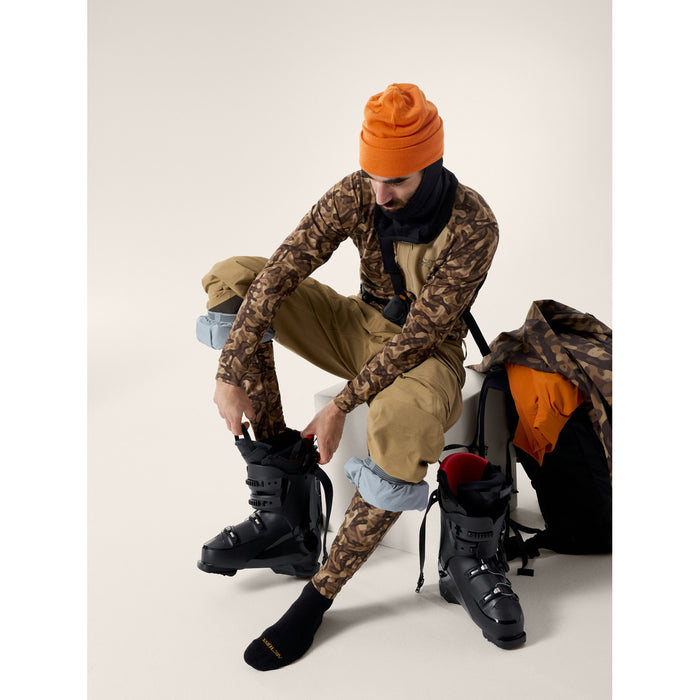 Arc'teryx Rho LT Print Bottom - Men's Carob Grottoflage