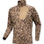 Arc'teryx Rho LT Zip Neck Print Top - Men's Carob Grottoflage