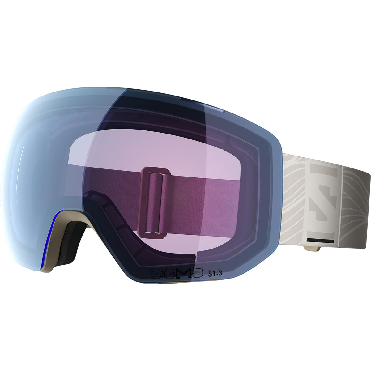 Salomon Radium Pro S Sigma Photochromic Goggles Light Bronze/Sigma Photo Sky Blue