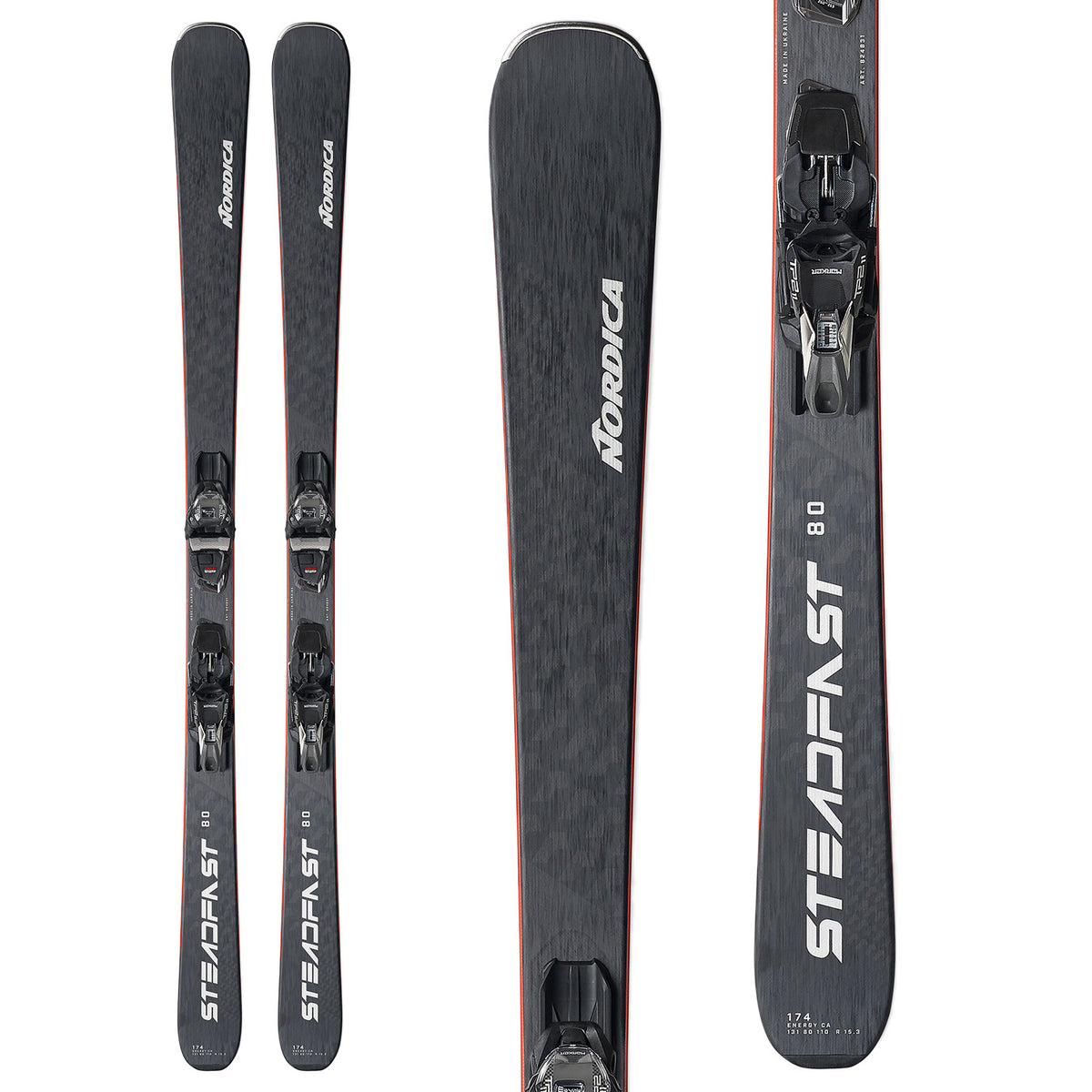 Nordica Steadfast 80 CA Skis + TP2LT 11 FDT Bindings 2024