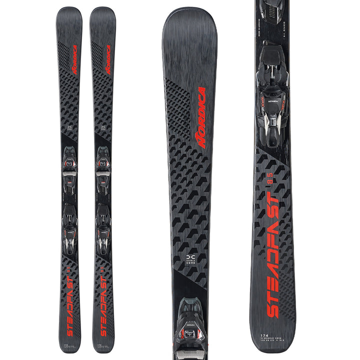 Nordica Steadfast 85 DC Skis + FDT 12 Bindings 2025