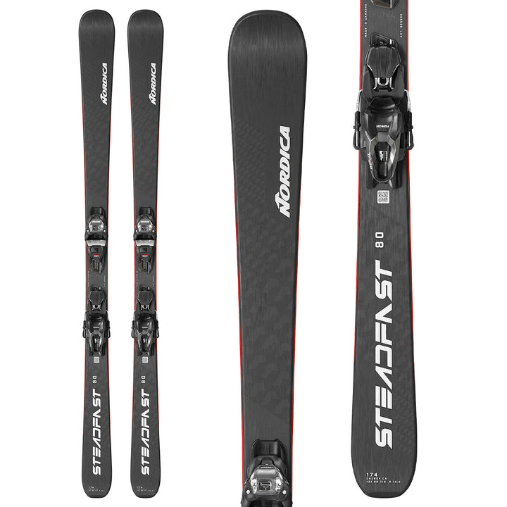 Nordica Steadfast 80 CA Skis + TP2 Comp 10 FDT Bindings 2025