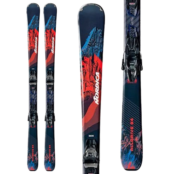 Nordica Alldrive 84 Skis + TP2 Comp 10 FDT Bindings 2024