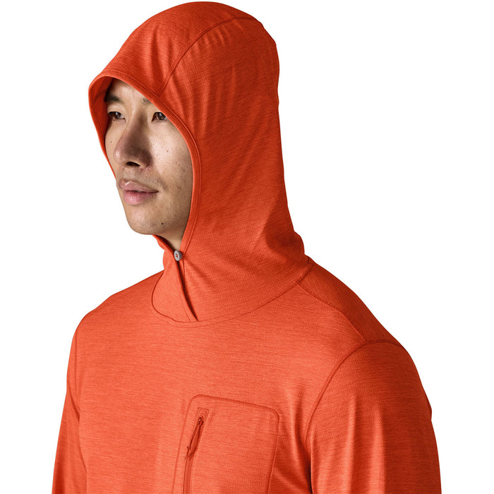Patagonia Capilene® Cool Sun Hoodie - Men's Coal Orange-Light Coal Orange X-Dye