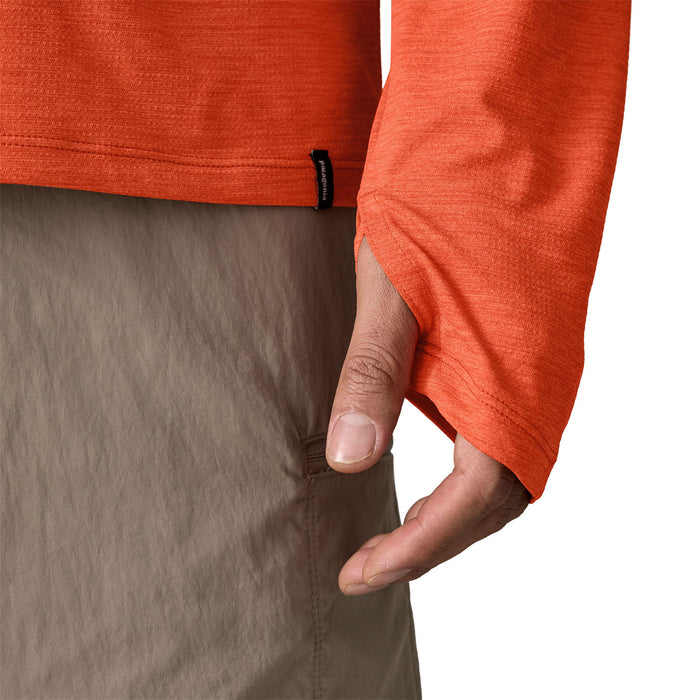 Patagonia Capilene® Cool Sun Hoodie - Men's Coal Orange-Light Coal Orange X-Dye