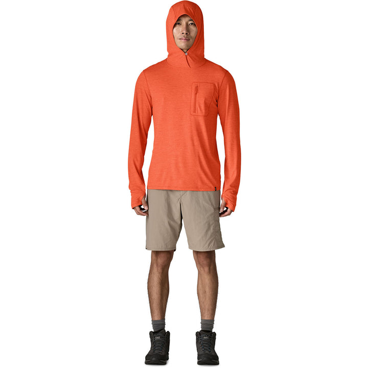 Patagonia Capilene® Cool Sun Hoodie - Men's Coal Orange-Light Coal Orange X-Dye