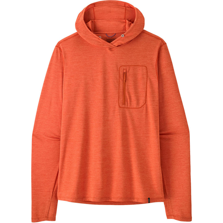 Patagonia Capilene® Cool Sun Hoodie - Men's Coal Orange-Light Coal Orange X-Dye