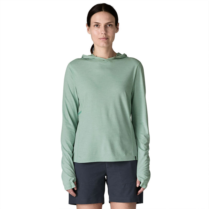 Patagonia Cap Cool Sun Hoodie - Women's Thermal Blue-Thin Ice X-Dye