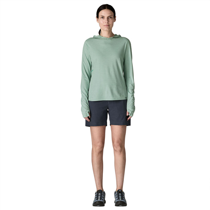 Patagonia Cap Cool Sun Hoodie - Women's Thermal Blue-Thin Ice X-Dye