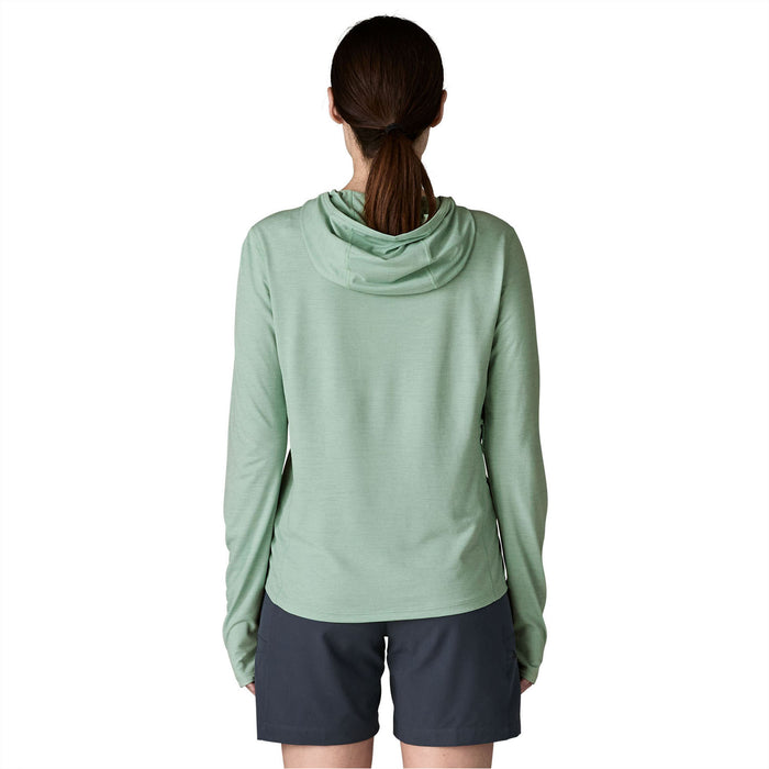 Patagonia Cap Cool Sun Hoodie - Women's Thermal Blue-Thin Ice X-Dye