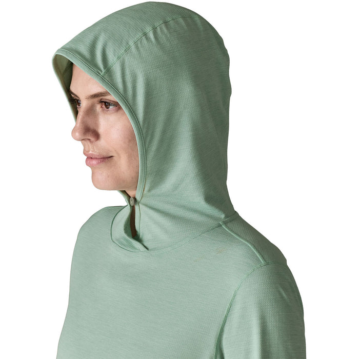 Patagonia Cap Cool Sun Hoodie - Women's Thermal Blue-Thin Ice X-Dye