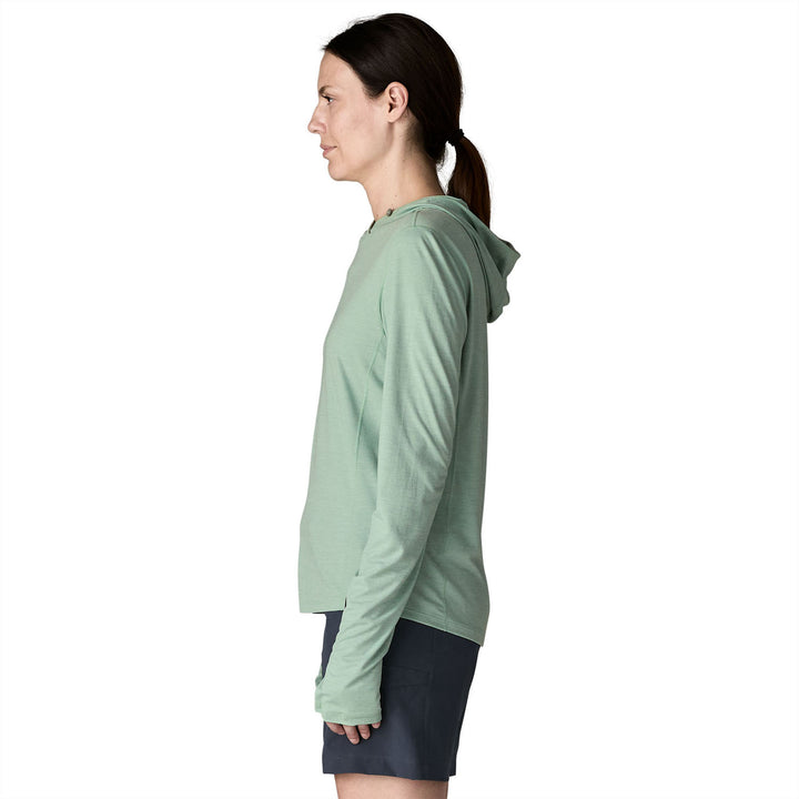 Patagonia Cap Cool Sun Hoodie - Women's Thermal Blue-Thin Ice X-Dye