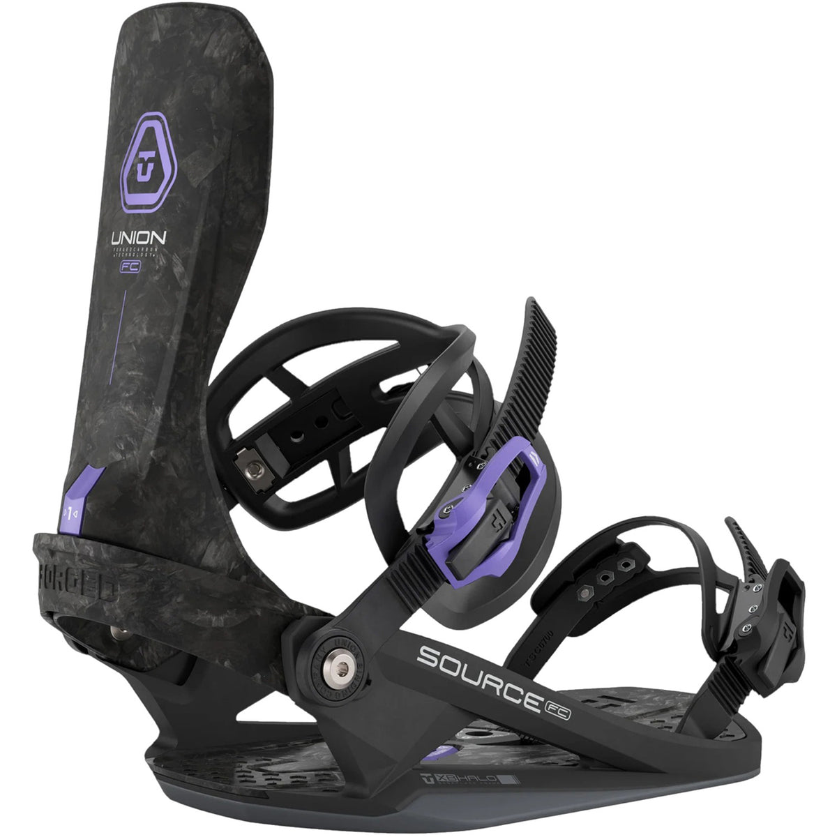 Union Source FC Snowboard Bindings 2026 FC Black
