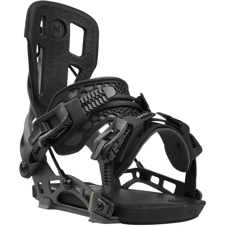 Nidecker Flow NX2 Carbon Snowboard Bindings Black