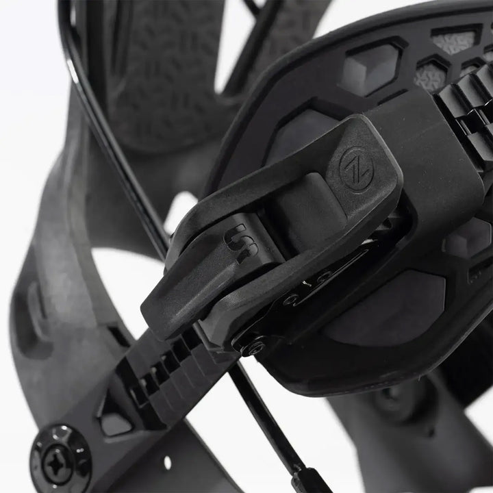 Nidecker Flow NX2 Carbon Snowboard Bindings Black