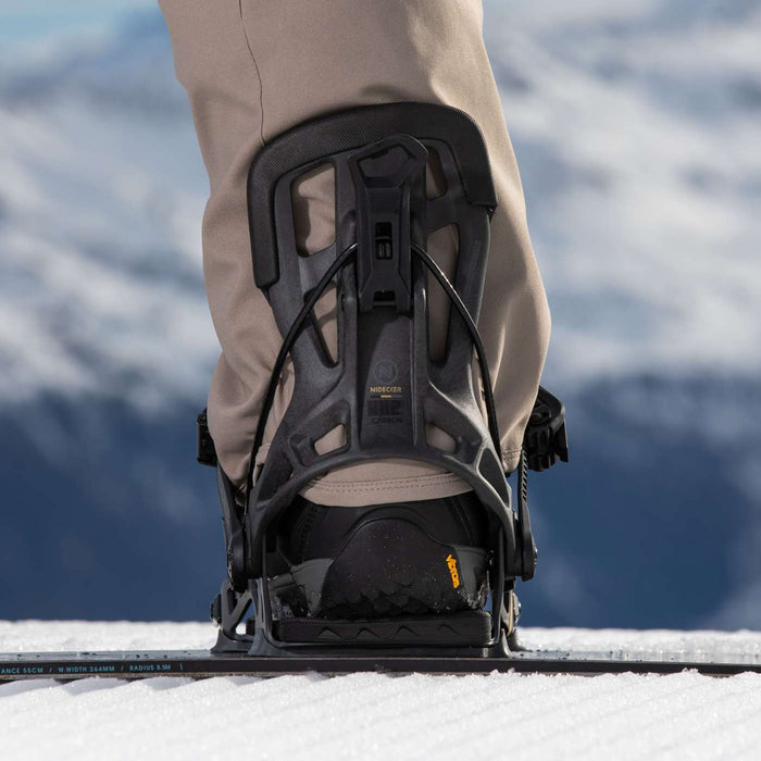 Flow NX2 Carbon Hybrid Snowboard Bindings Black