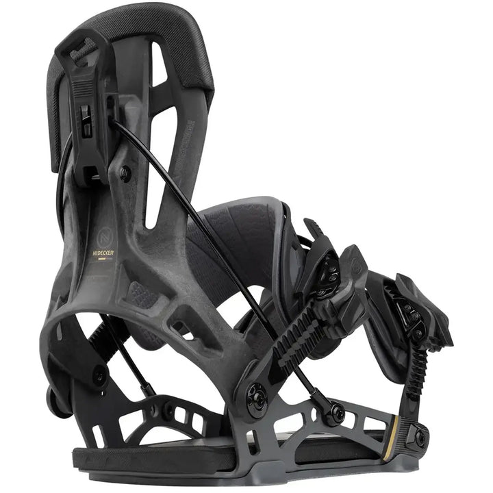 Nidecker Flow NX2 Carbon Snowboard Bindings Black