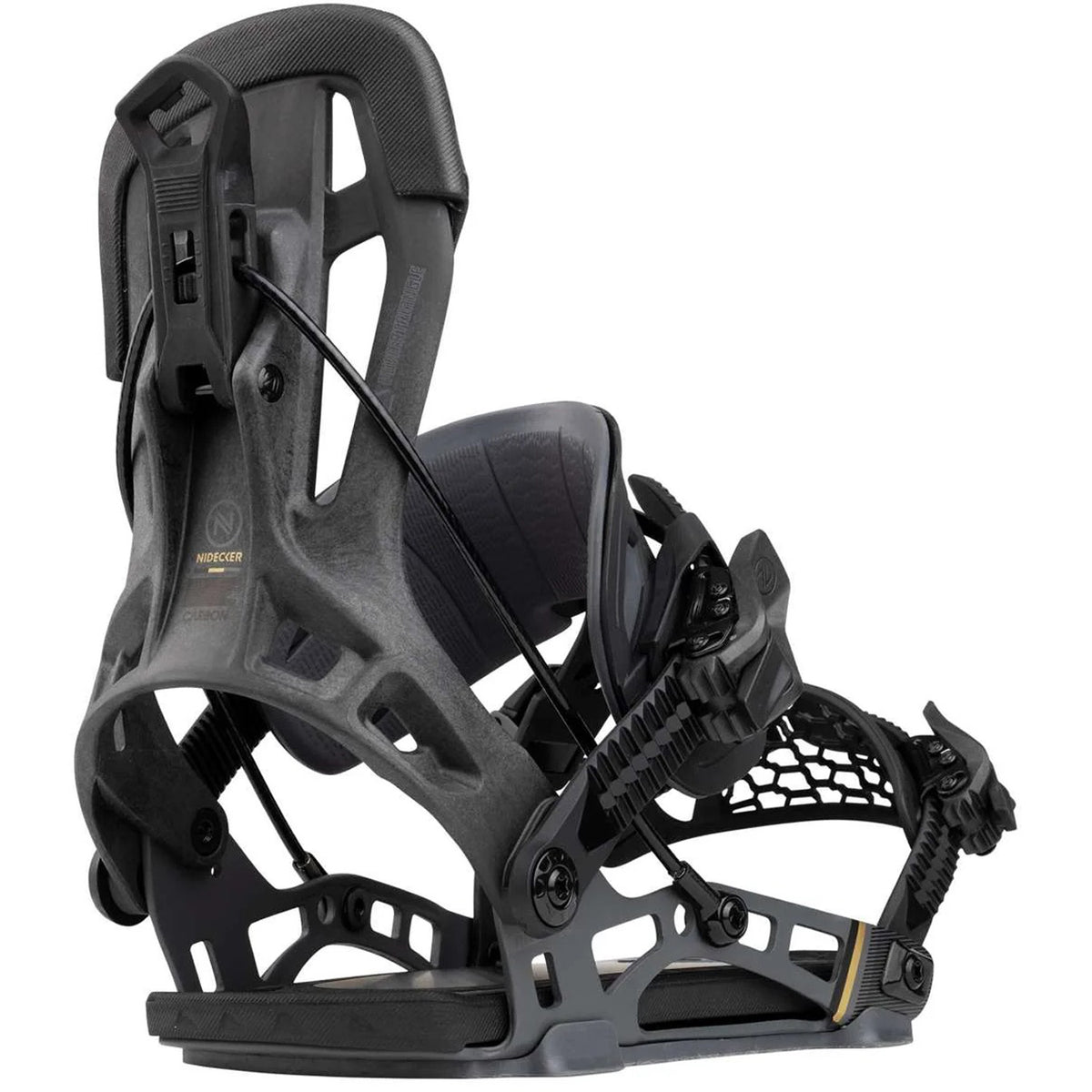 Flow NX2 Carbon Hybrid Snowboard Bindings Black
