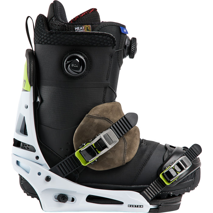 Burton Malavita Snowboard Bindings 2026 Green/White/Black