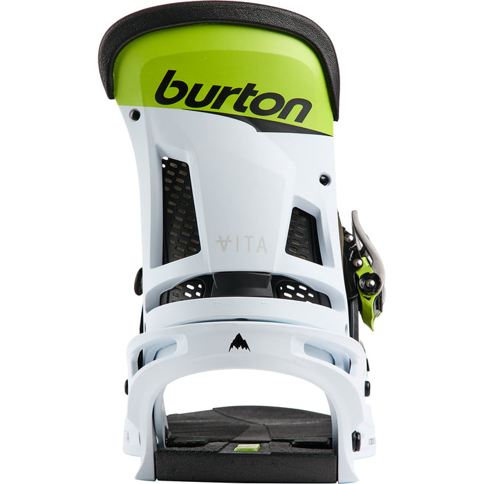 Burton Malavita Snowboard Bindings 2026 Green/White/Black