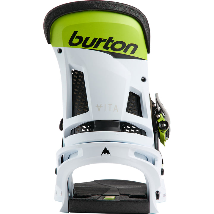 Burton Malavita Snowboard Bindings 2026 Green/White/Black
