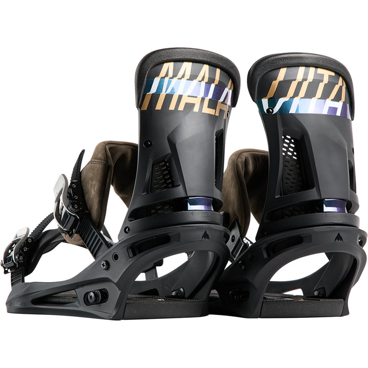 Burton Malavita Snowboard Bindings 2026 Black