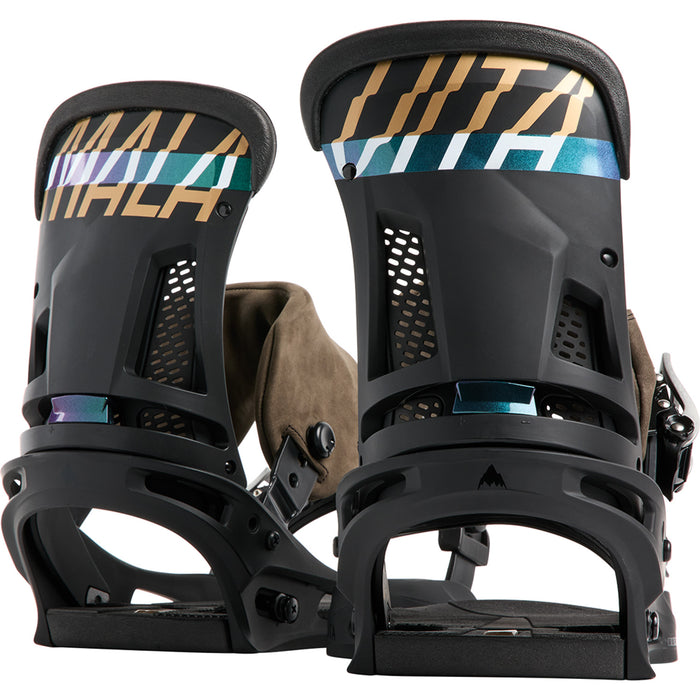 Burton Malavita Snowboard Bindings 2026 Black