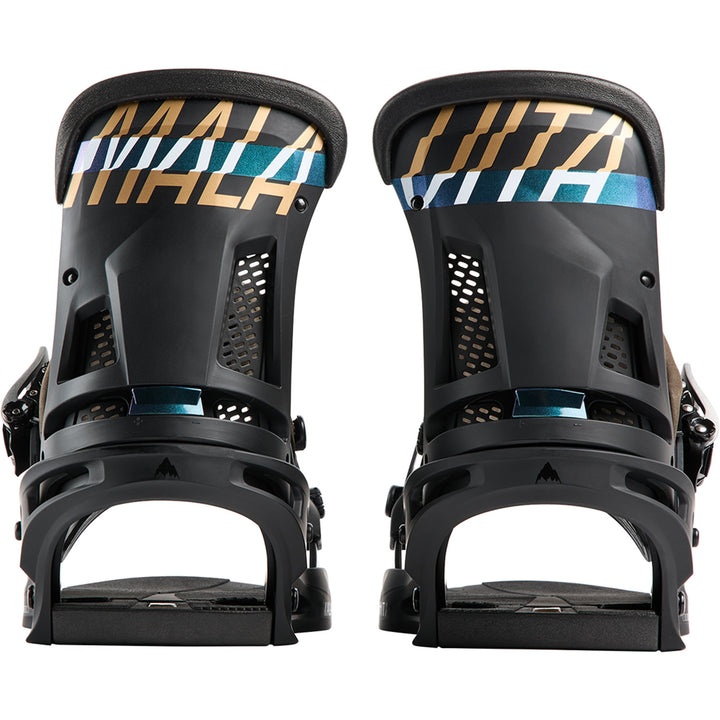Burton Malavita Snowboard Bindings 2026 Black
