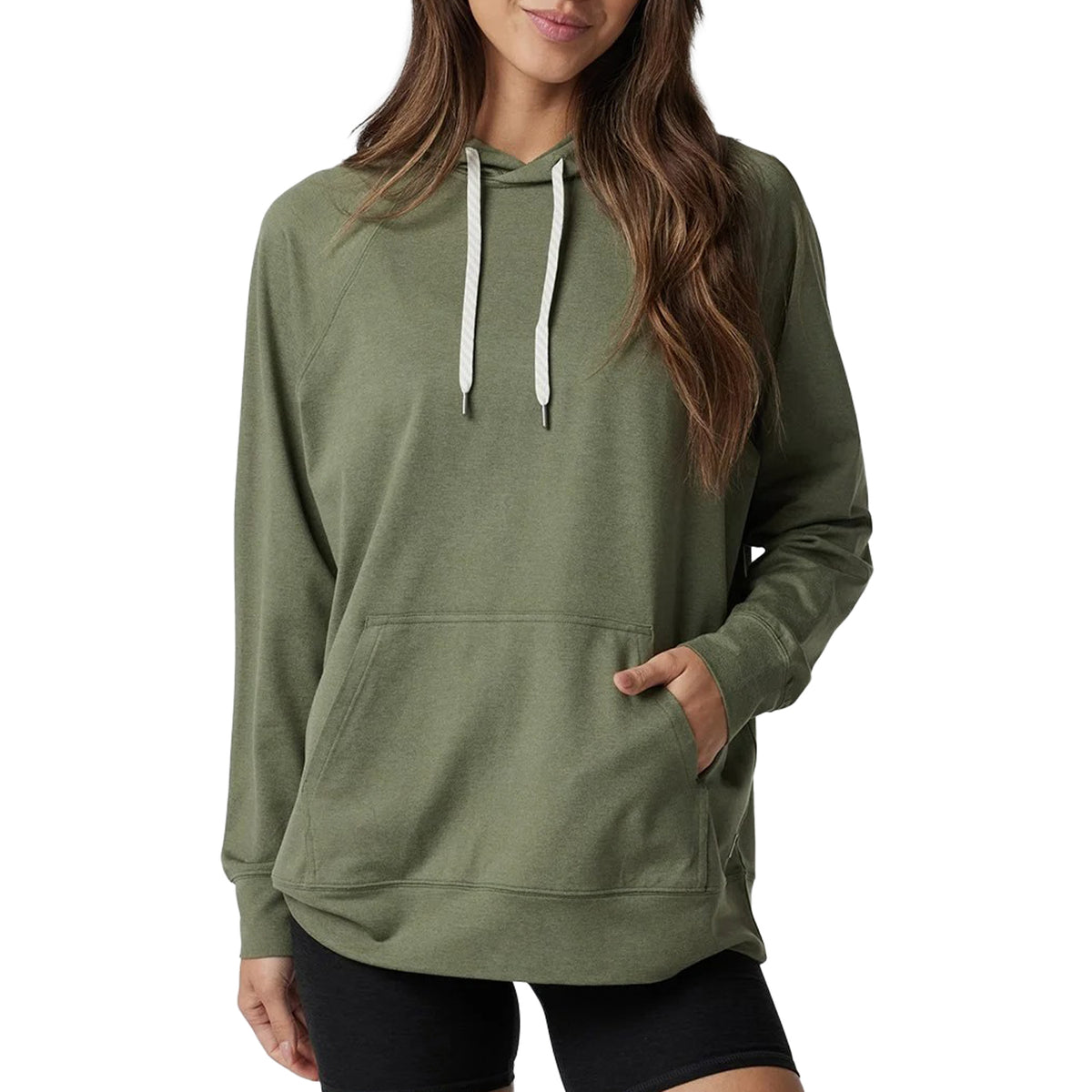 Vuori Halo Oversized Hoodie - Women's Dark Metal Heather
