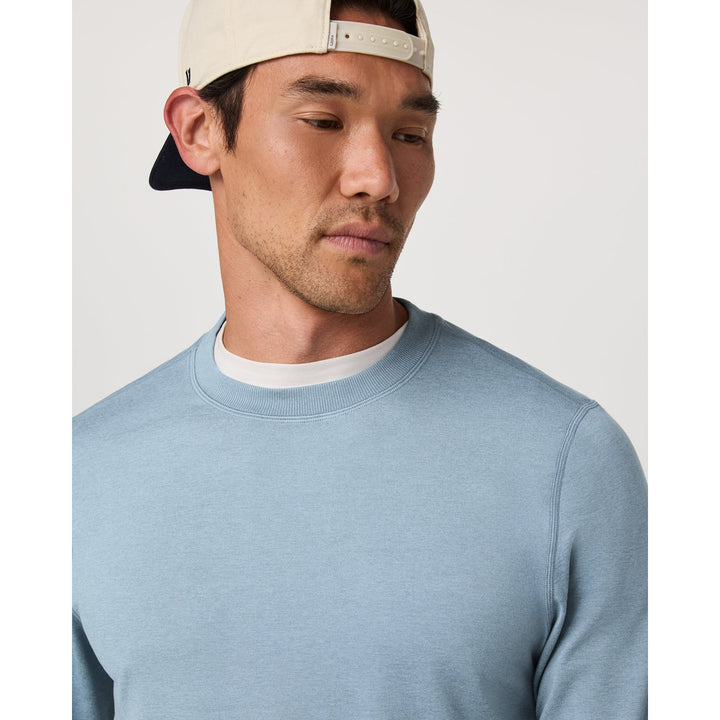 Vuori Ponto Performance Crew - Men's Flint Heather