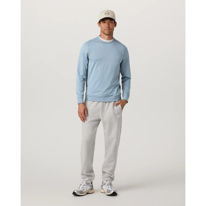Vuori Ponto Performance Crew - Men's Flint Heather