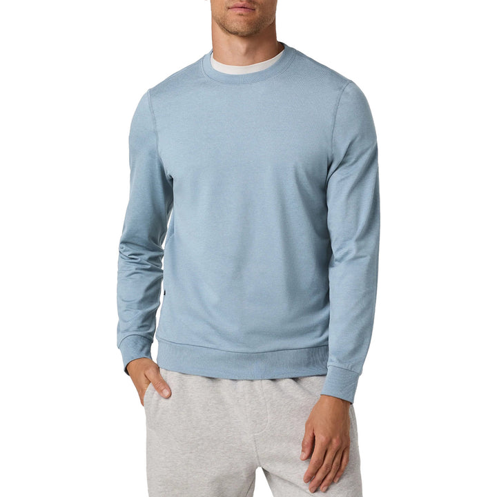 Vuori Ponto Performance Crew - Men's Flint Heather