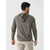 Vuori Ponto Performance 1/2 Zip Hoodie - Men's Warm Grey Heather
