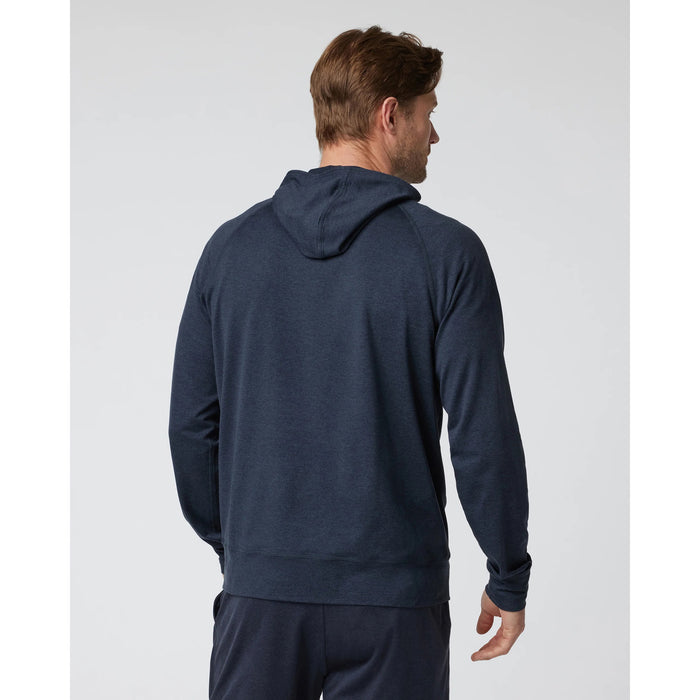 Vuori Ponto Performance 1/2 Zip Hoodie - Men's Midnight Heather