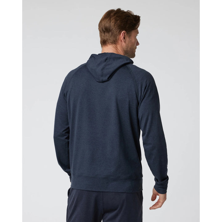 Vuori Ponto Performance 1/2 Zip Hoodie - Men's Midnight Heather
