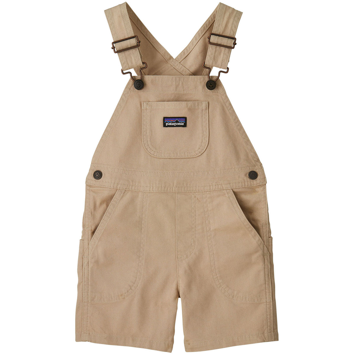 Patagonia Stand Up Shortalls - Toddlers' Oar Tan