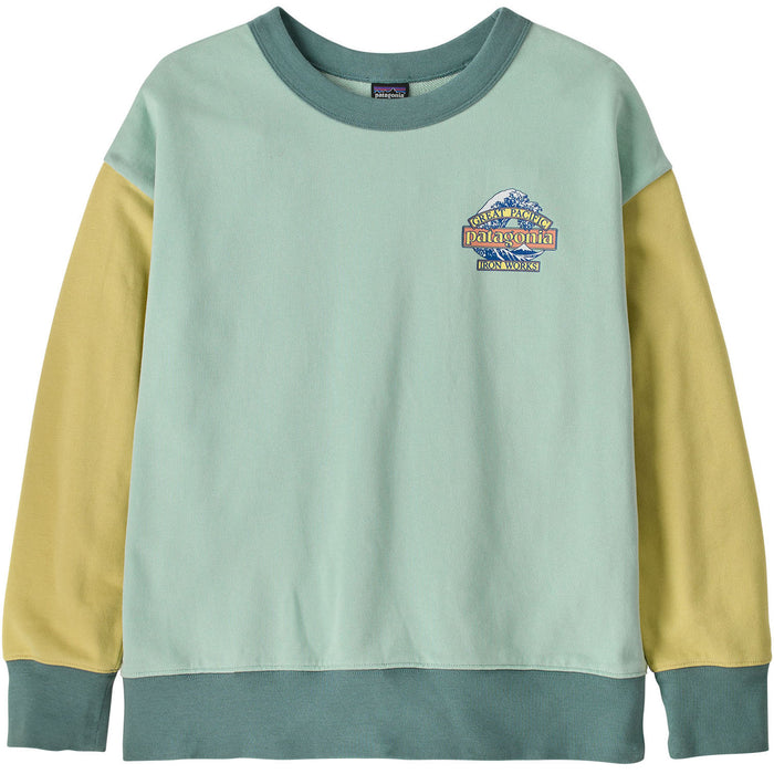 Patagonia Crew Sweatshirt - Kids' Great Waves: Thin Ice