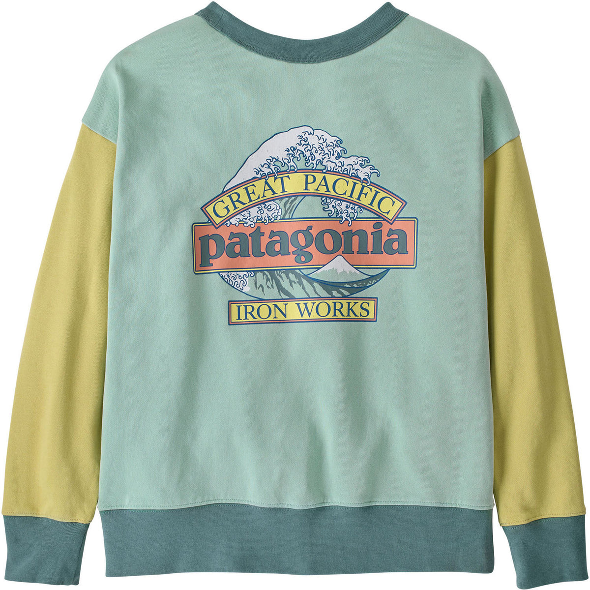 Patagonia Crew Sweatshirt - Kids' Great Waves: Thin Ice