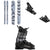 Salomon QST 100 Skis + Strive 12 GW Ski Bindings + S/Pro Supra BOA 120 Ski Boots 2026