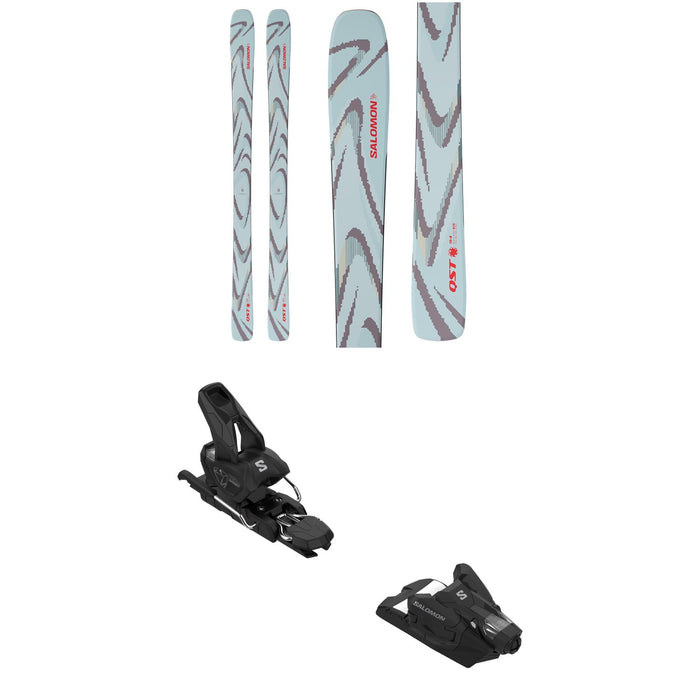 Salomon QST 94 Skis + Strive 12 GW Ski Bindings 2026