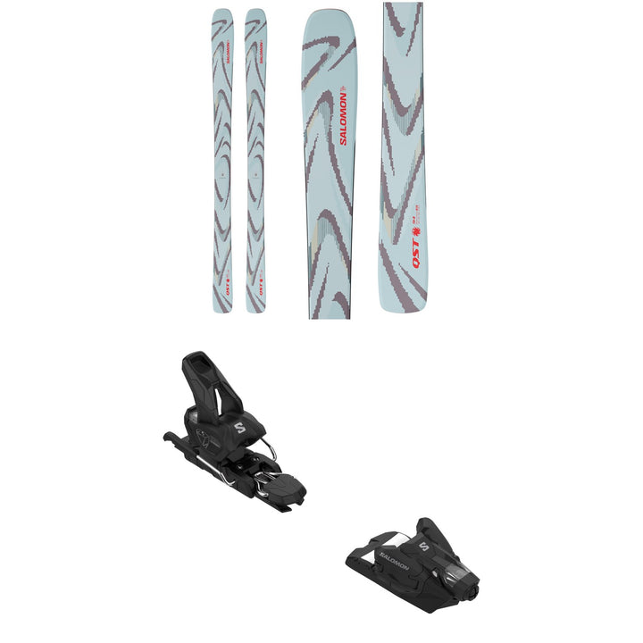 Salomon QST 94 Skis + Strive 12 GW Ski Bindings 2026