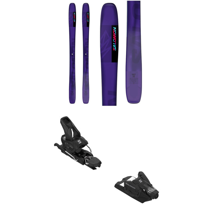 Salomon QST 98 Skis + Salomon Strive 12 GW Ski Bindings 2025